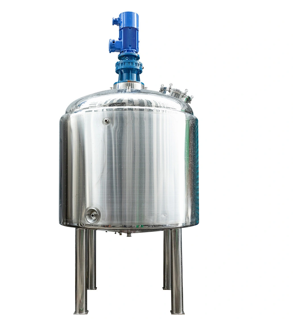 Food Grade Stainless Steel Jacketed Electric Steam Boiling Heating Mixing Tank Price