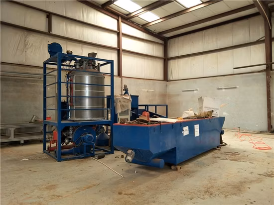 High Efficient EPS Auto Batch Type Pre Expanders Foam Machine