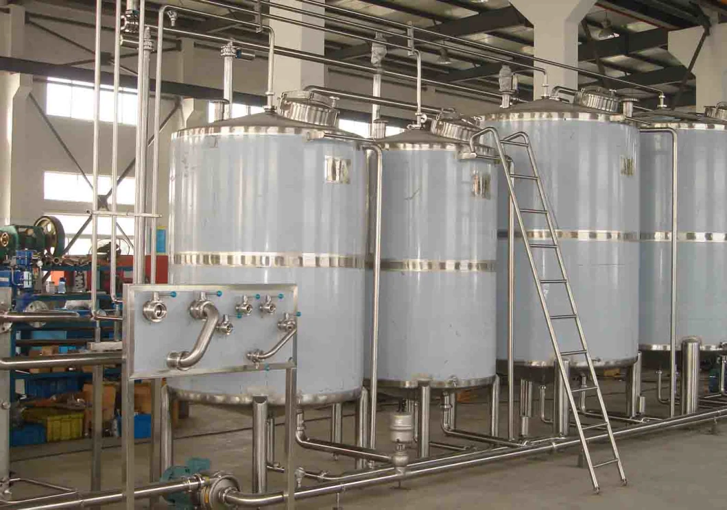 Food Grade Stainless Steel Steam Heating Mixing Tank