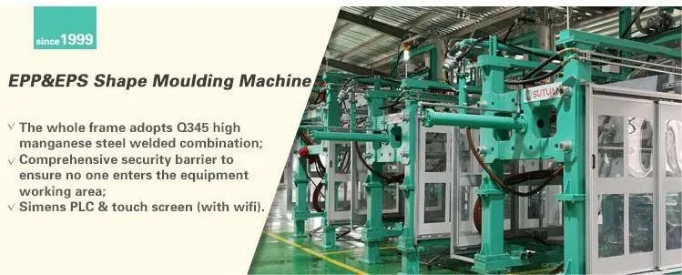 EPS Quick Die Change System Fish Box Making Machine Shape Moulding Machine